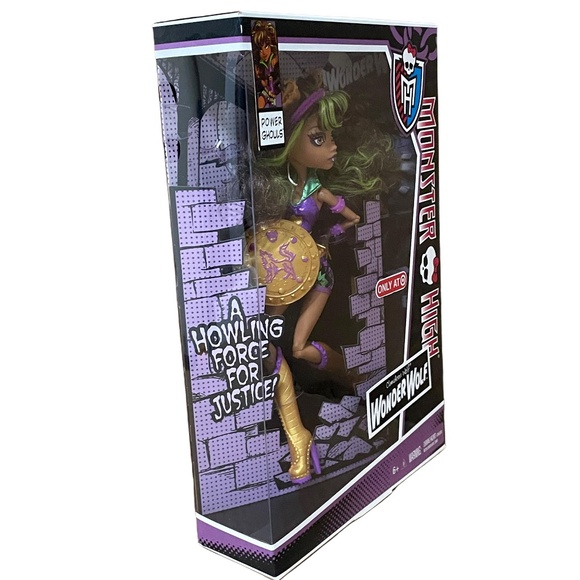 Monster High Power Ghouls Exclusive Deluxe Wonder Wolf Doll Mattel Brand NEW! - Picture 4 of 5